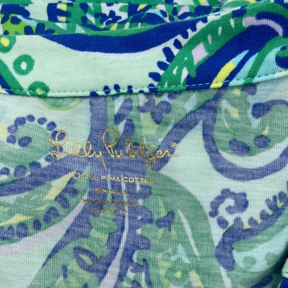 Lilly Pulitzer Prima Cotton Tunic Dress Small - Picture 5 of 6